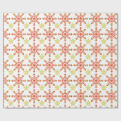 feestelijk starburstpatroon cadeaupapier (Vlak)