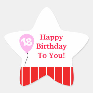 feestelijk ster sticker