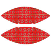 Feestelijk sterren rood football (Panelen)