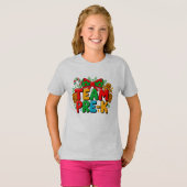 Feestelijk Team Pre-K Kerst T-Shirt (Voorkant volledig)