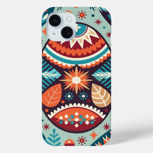 feestelijk tribaal Ornament Case-Mate iPhone Case (Achterkant)
