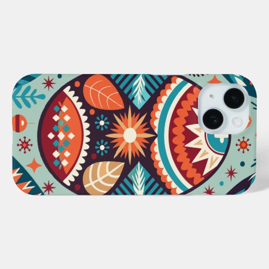 feestelijk tribaal Ornament Case-Mate iPhone Case (Achterkant (horizontaal))