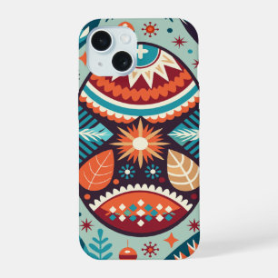 feestelijk tribaal Ornament iPhone 15 Case