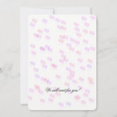 Feestelijk verjaardagsfeest met grens van Pet Kaart (Achterkant)