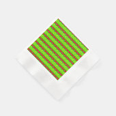 Feestelijk "vrolijk" kerstverhaal servet (Hoek)