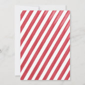 Feestelijk Waterverf Kerstfeest Kaart (Achterkant)