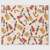 Feestelijk Whimsy Elegance Kerst Wrapping Papier (Vlak)