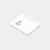 feestelijk wijnglas post-it® notes (Schuin)