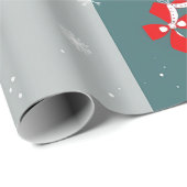 Feestelijk Winter Wonderland inpakpapier (Rol Hoek)