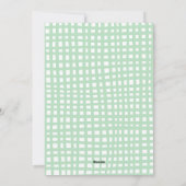 Feestelijk Winterdorp Vrolijk Kerstrood 2 Foto Feestdagenkaart (Achterkant)