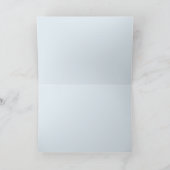 Feestelijk winterlandschap met Bunny Christmas Kaart (Binnen)