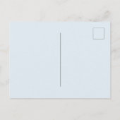 Feestelijk winterlandschap met witte kattenkerst briefkaart (Achterkant)