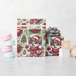 Feestelijk Wolfman inpakpapier
