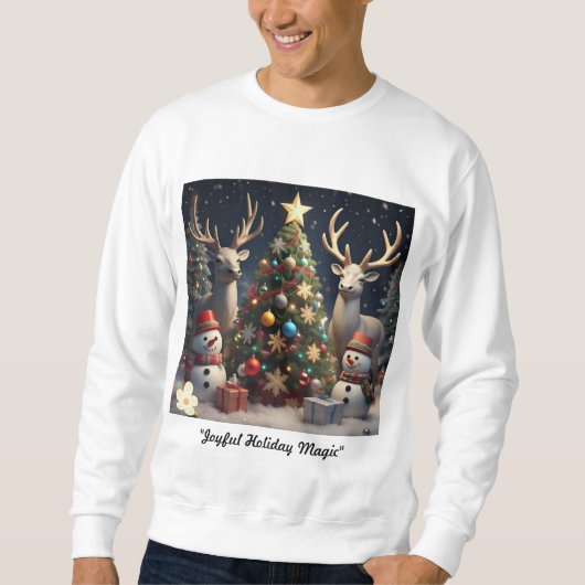 "Feestelijk Wonderland" Trui (Voorkant)