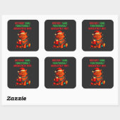Feestelijk? Zeker. Functioneel? Absoluut Niet –  Vierkante Sticker (Vel)