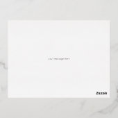 feestelijke aankondiging voor goudfeest (Achterkant)