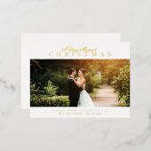 feestelijke aankondiging voor goudfeest (Voorkant / Achterkant)