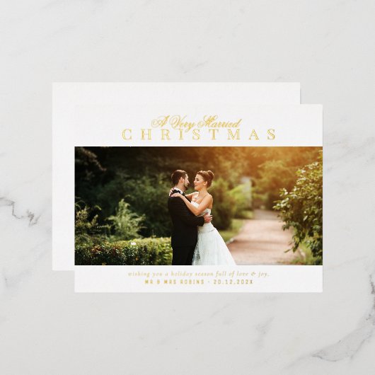 feestelijke aankondiging voor goudfeest (Voorkant / Achterkant)