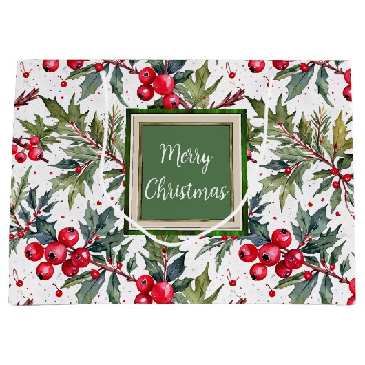 Feestelijke aankopen van Holly Botanical Medium Gi Groot Cadeauzakje (Voorkant)