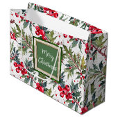 Feestelijke aankopen van Holly Botanical Medium Gi Groot Cadeauzakje (Voorkant Gekanteld)