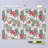 Feestelijke aankopen van Holly Botanical Tissuepapier (Craft)