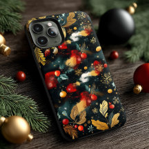 Feestelijke Abstracte Kerst Ornamente Patronen