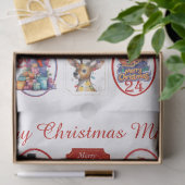 Feestelijke Adventkalender Tissuepapier (Geschenk)