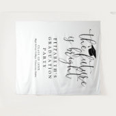 Feestelijke Afstudeerfoto Achtergrond Wandkleed (Voorkant (horizontaal))