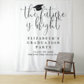 Feestelijke Afstudeerfoto Achtergrond Wandkleed (In situ)