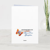 Feestelijke Afstuderen ballonnen Kaart (Achterkant)