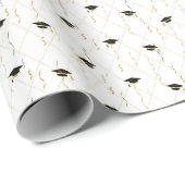 Feestelijke Afstuderen vibes Cadeaupapier (Rol Hoek)