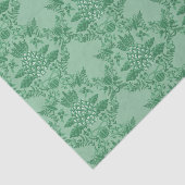 Feestelijke Ananas Kerst Ornamenten Patroon Tissuepapier (Detail)