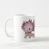 feestelijke axolotl koffiemok (Links)