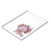feestelijke axolotl notitieboek (Linkerzijde)