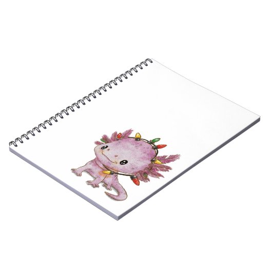 feestelijke axolotl notitieboek (Linkerzijde)