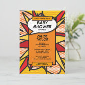 Feestelijke Baby Shower Moderne Geslacht Neutrale  Kaart (Staand voorkant)