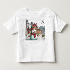 Feestelijke Baby T-shirt Collectie: Santa's Little