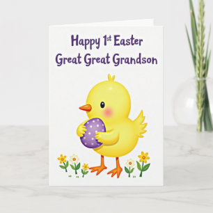 Feestelijke Baby Vogel Lente Kaart