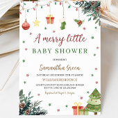 Feestelijke Babyborrel Kaart