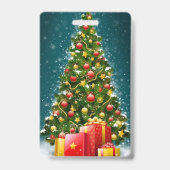 Feestelijke Badge Ontwerp Sale: Vier Kerstmis (Achterkant)