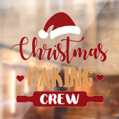 feestelijke bakkerij voor kerstbakkerij raamsticker (Vel 2)