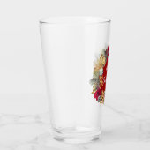 Feestelijke Barware Kerst Krans Glas Tumbler (Rechts)