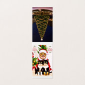 Feestelijke berichten voor Dochter's Merry Kaart (Buitenkant ongevouwen)