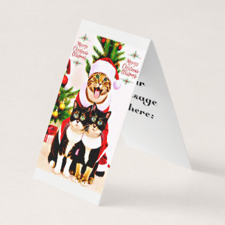 Feestelijke berichten voor Dochter's Merry Kaart