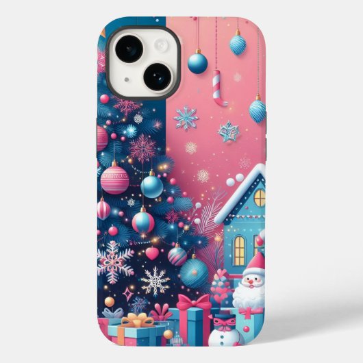 Feestelijke bescherming voor je iPhone 14 / iPad h Case-Mate iPhone Case (Achterkant)