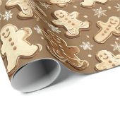 Feestelijke betegelde peperkoek Vakantie Cadeaupapier (Rol Hoek)