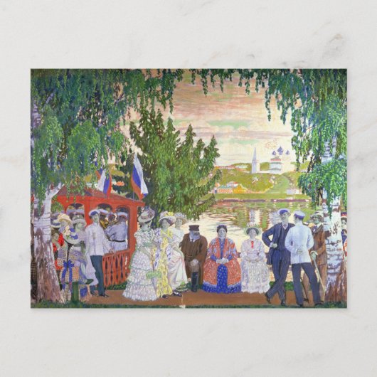 Feestelijke bijeenkomst, 1910 briefkaart (Voorkant)