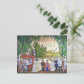 Feestelijke bijeenkomst, 1910 briefkaart (Staand voorkant)