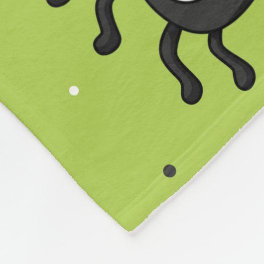 feestelijke blanco fleece deken (Hoek)