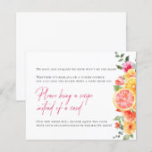 Feestelijke Bloemen Citrus Bruidsrecept Aanvraag K (Voorkant / Achterkant)